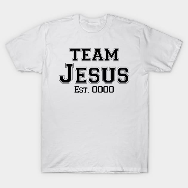 Team Jesus Est 0000 Christian Faith Jesus Religious Women T-Shirt by KhanhVan
